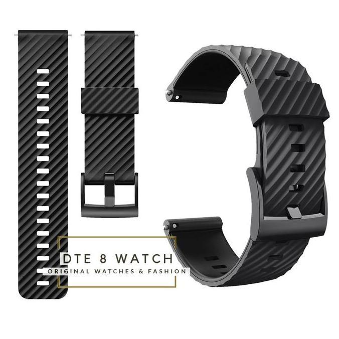 Strap Jam Tangan Silikon Rubber 24mm Vt Quick Release