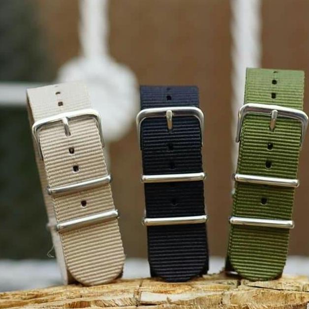 TALIJAM NATO STRAP NATO CANVAS KANVAS TALI JAM TANGAN NATO