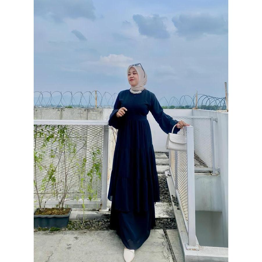 Promo Gamis Muslim Lebaran Shaqueena Dress Wanita Remaja Dewasa