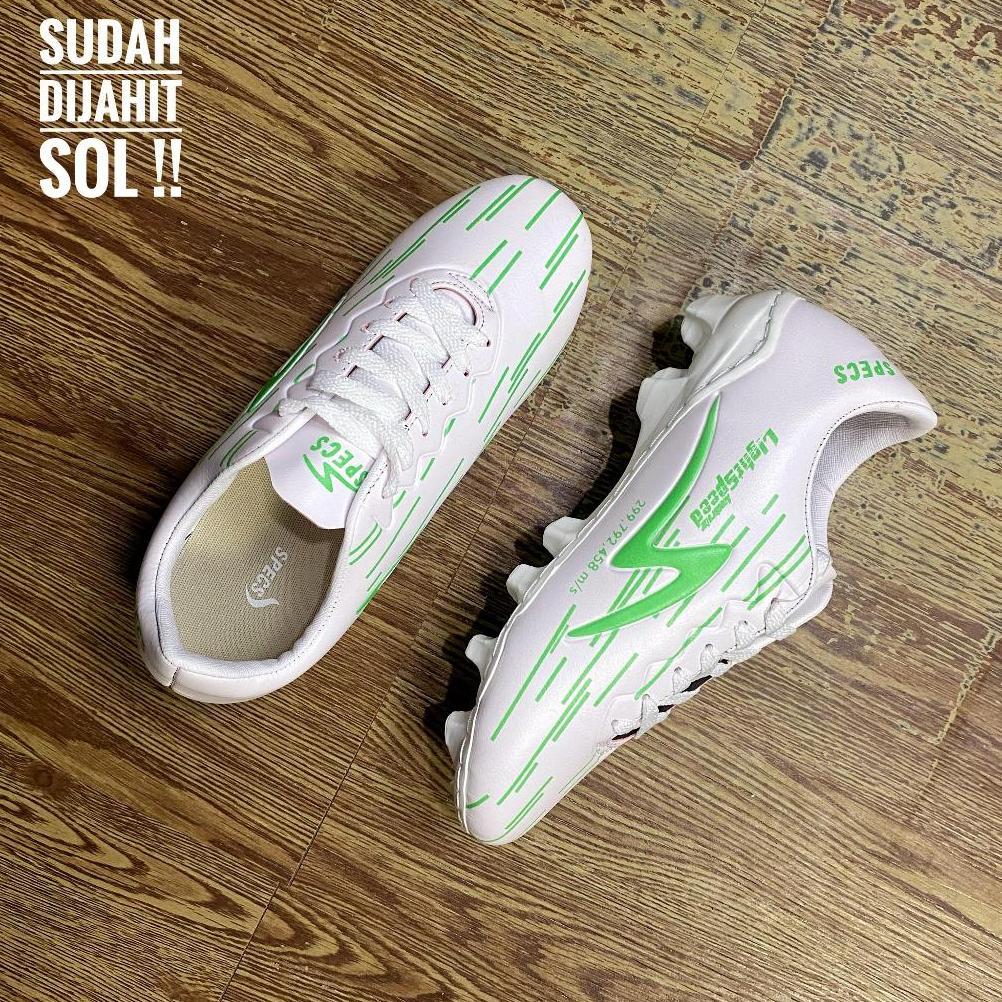 CUCI GUDANG specs sepatu bola reborn sudah dijahit sol / sepatu bola specs lightspeed reborn