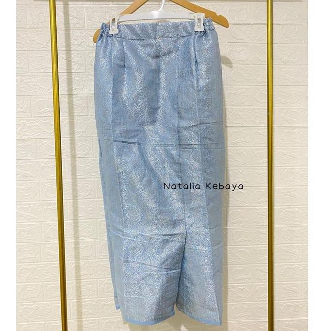 DI64 - ROK SONGKET SPAN PINGGANG KARET - ROK SPAN PALEMANG - BAWAHAN KEBAYA WISUDA - ROK SONGKET BEL