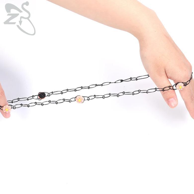 ZS 12Pcs Vintage Stretch Choker Necklace Lady Girl Tattoo Choker Necklace Punk Retro Gothic Elastic 