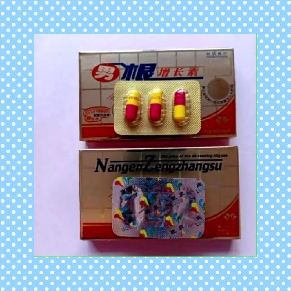 New Nangen Zengzhangsu Original Isi 12 Butir Obat Kuat Pria Ready