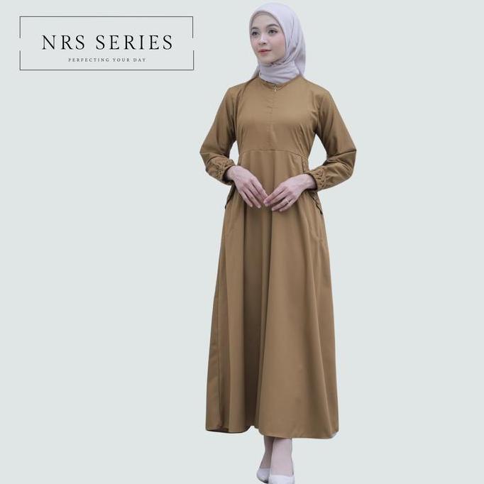 Disc Nrs Series - Baju Pdh Wanita Gamis Pemda Seragam Kerja Pns