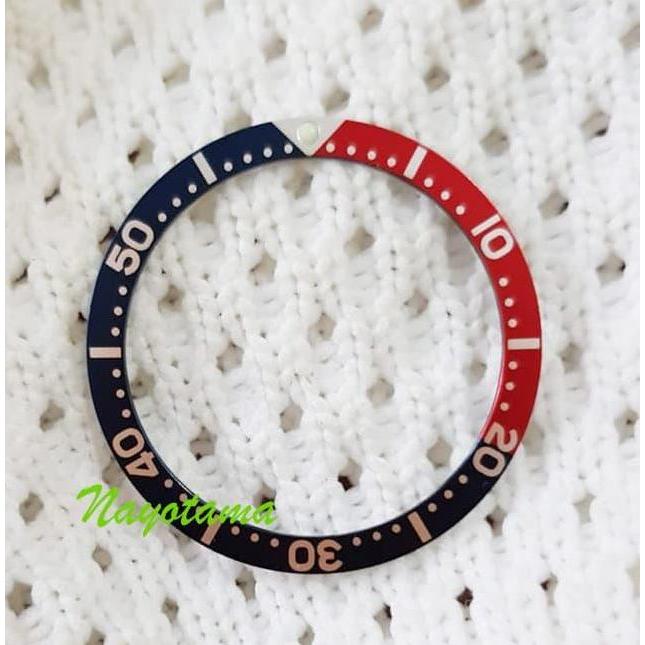Insert Bezel PEPSI for SKX007 skx009 skx011 After Market MERAH BIRU