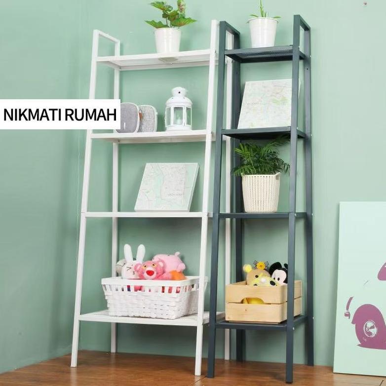 Rak Buku Susun Rak Minimalis Aesthetic Rak Buku Besi Rak Buku Portable Rak Minimalis