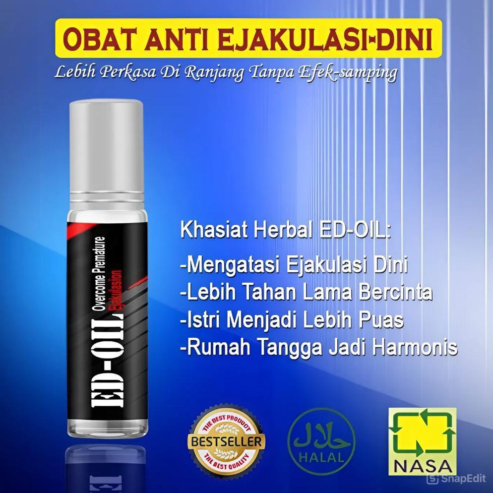 Terbaru Ed Oil Obat Kuat Oles Pria Herbal Mengatasi Ej4Kul4Si Dini Obat Kuat Oles Pria Tahan Lama Or