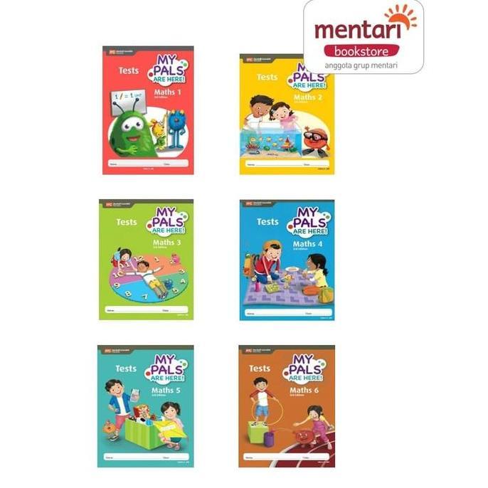 My Pals Are Here Maths Test (3Rd Ed) | Buku Pelajaran Matematika Sd