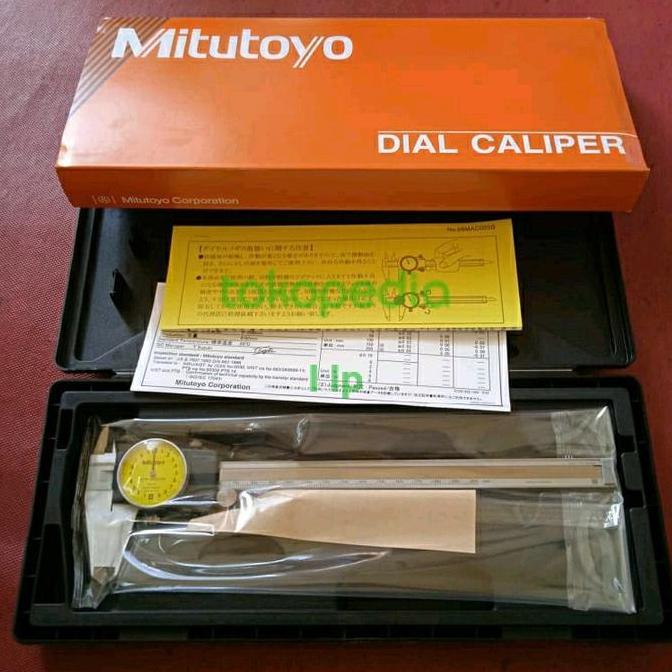 Dial Caliper Mitutoyo 8" D20 Smat jangka sorong mitutoyo 200 mm