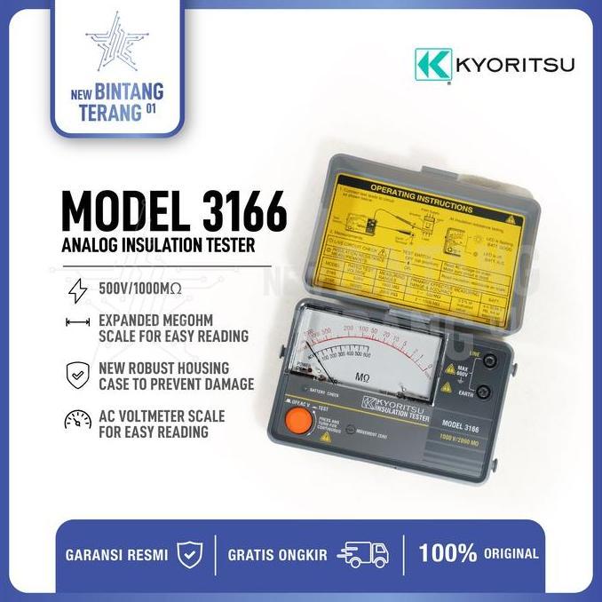 Kyoritsu 3166 Insulation Tester
