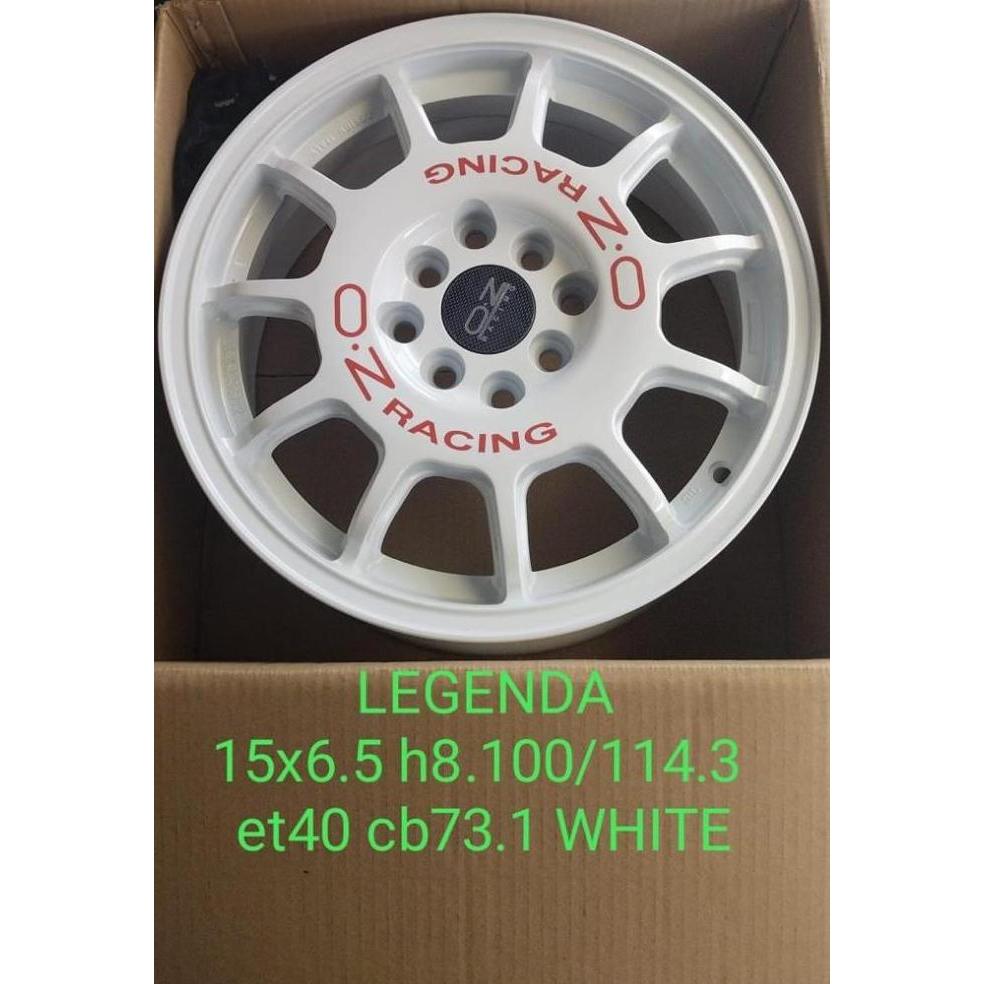 Velg Racing Mobil BSA Legenda Ring 15 R15 Putih