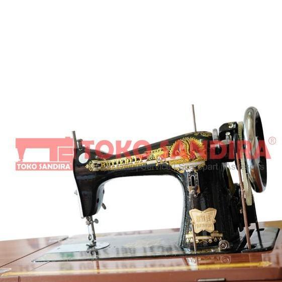 Mesin Jahit Butterfly JA-1/mesin jahit tradisional/mesin jahit manual FULL SET + DINAMO ( BARU )