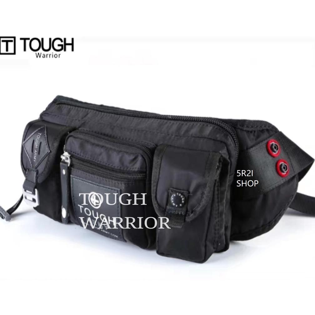TAS PINGGANG ORIGINAL TOUGH WARRIOR 5031 /  WAISTBAG TOUGH / TAS SELEMPANG PINGGANG