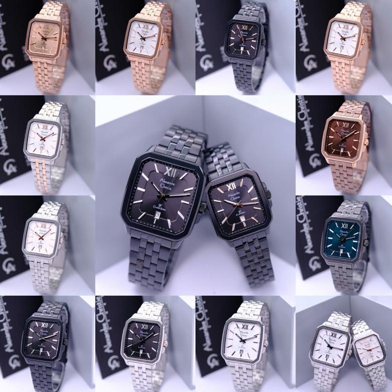 Thebest- JAM TANGAN PRIA WANITA COUPLE ALEXANDRE CHRISTIE AC8687 / AC 8687 / AC8704 / AC 8704 ORIGIN
