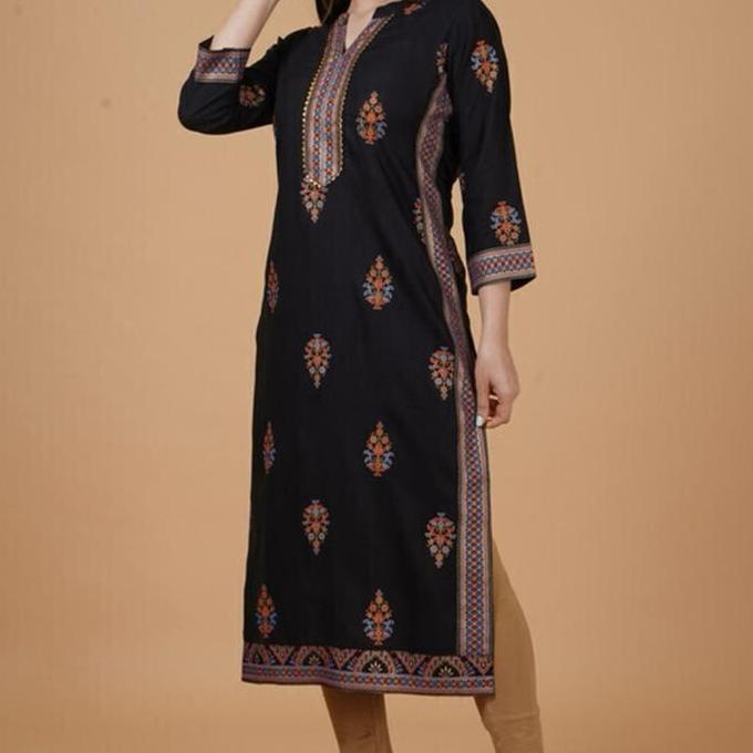 Laqueens NEW ARRIVAL aansh kurta India original kurti atasan motif print remaja wanita dewasa cewek 