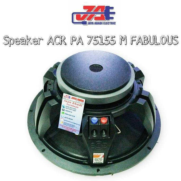 Promo Speaker ACR PA 75155 M FABULOUS 15 inch Diskon