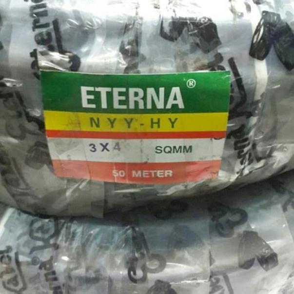 Kabel Listrik Serabut Nyyhy 3X4 3X4Mm Eterna @50Meter