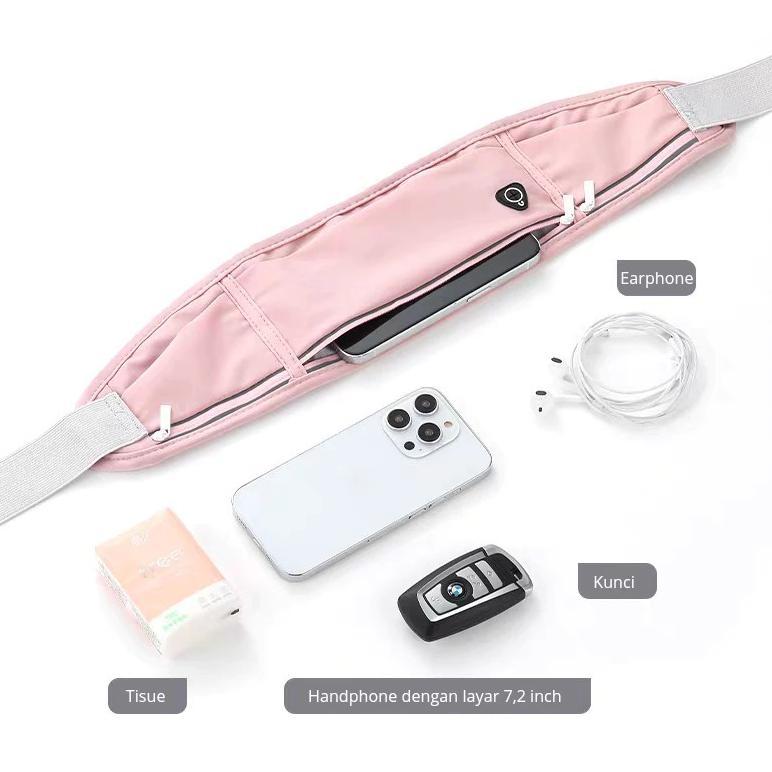 BEST SALE Tas Pinggang Olahraga Tas Ponsel Lari Tas Pinggang olahraga pria dan wanita Tas Pinggang O