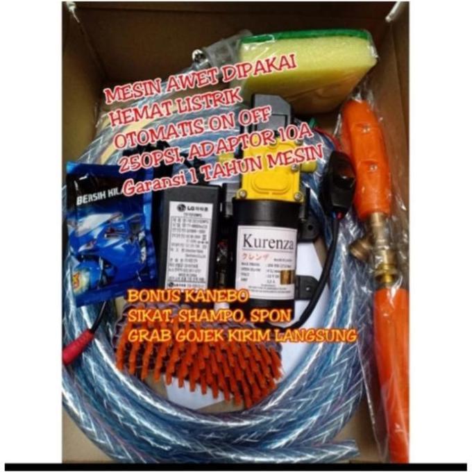 POMPA AIR CUCI MOTOR MOBIL - CUCI AC MINI STEAM - MESIN POMPA STEAM