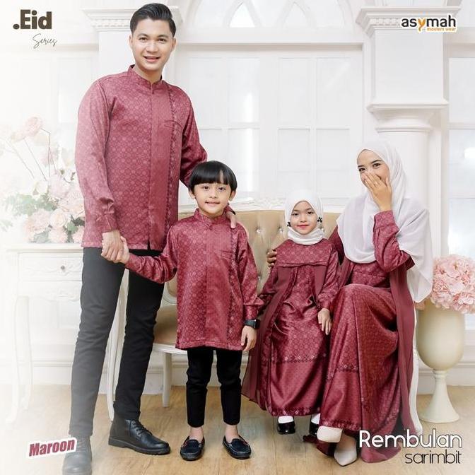 ASYMAH SARIMBIT KELUARGA MODERN DESAIN DAN MOTIF LUXURY REMBULAN SERIES