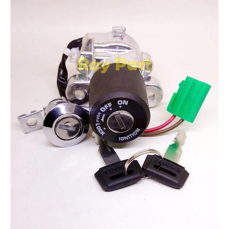 bartendiseller - kunci kontak satria fu 150 fi accessories aksesoris logam mesin motor motorcycle