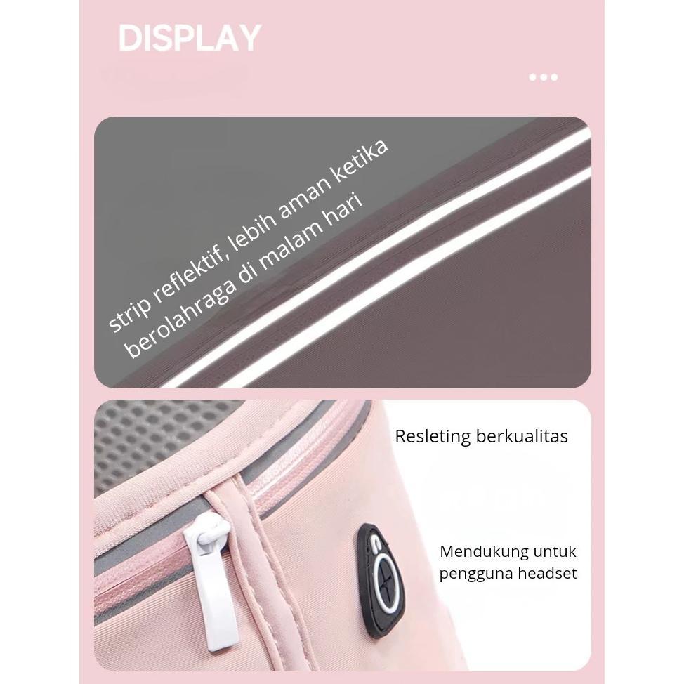 NEW PRODUCT Tas Pinggang Olahraga Tas Ponsel Lari Tas Pinggang olahraga pria dan wanita Tas Pinggang