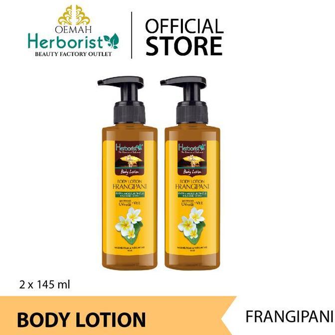 Skinwill- Herborist Body Lotion Frangipani 145Ml (Paket 2 Pcs)