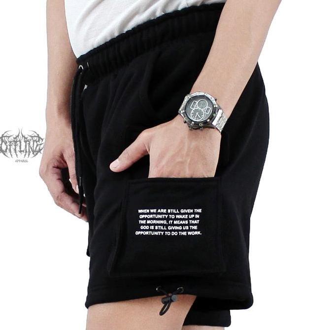 Grosir Offline Celana Cargo Pendek / Celana Pendek Pria Dan Wanita / Celana Santai