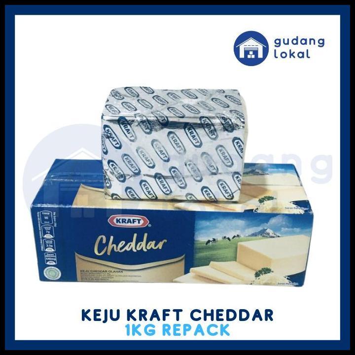 Terbaru Keju Kraft Cheddar 1Kg Repack
