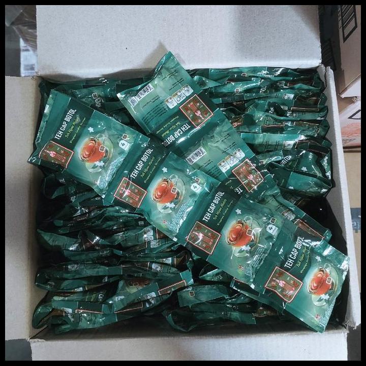 Best Quality Teh Cap Botol Celup Sachet 1 Dus Isi 240 Pcs Hijau Melati