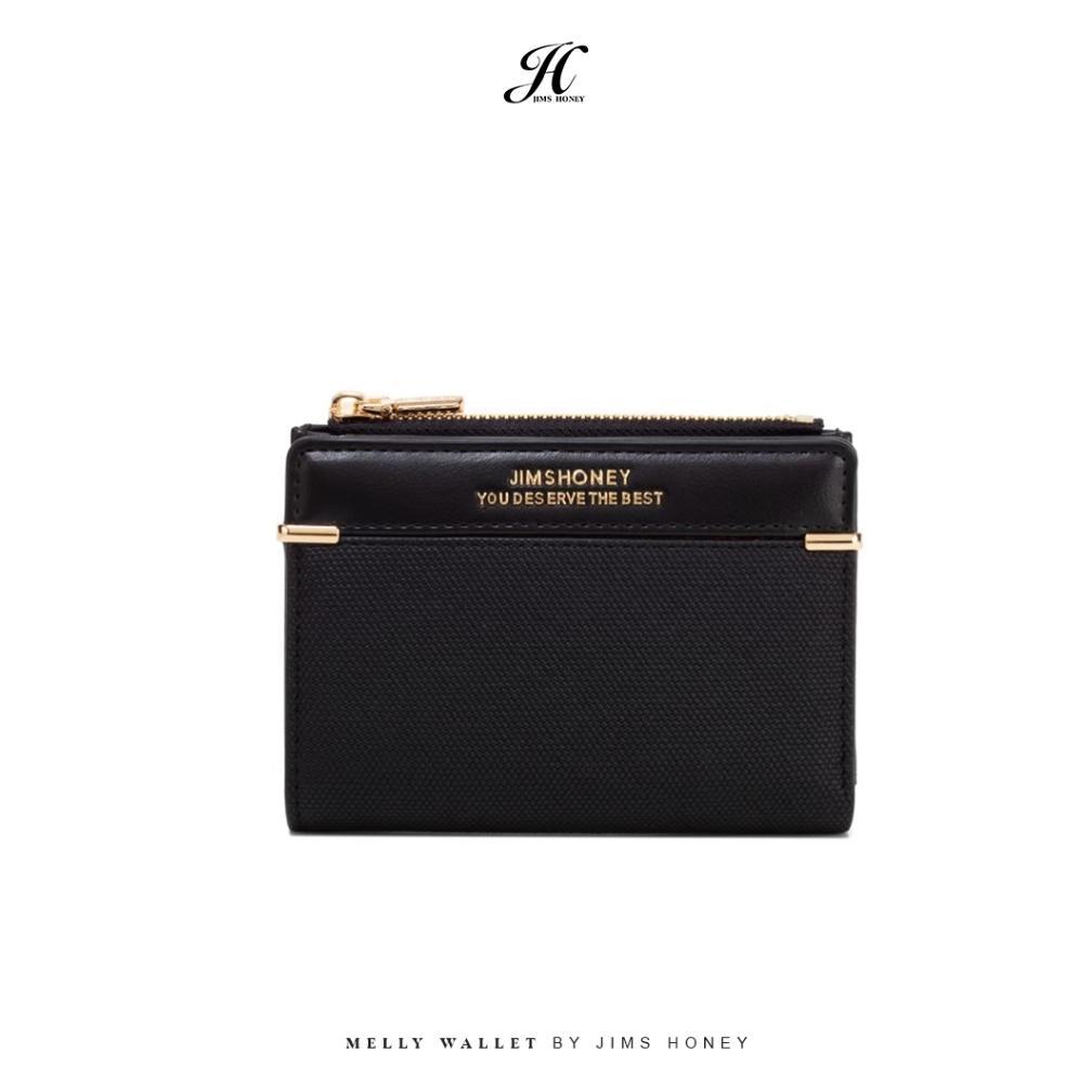 PREMIUM [LIVE EXCLUSIVE] JIMS HONEY - MELLY WALLET - DOMPET TOSCA LIPAT KECIL WANITA PRIA KULIT TIMB