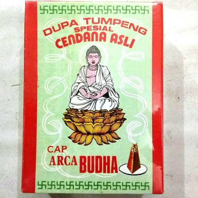 Dupa Tumpeng Spesial Cendana Asli cap Arca Budha