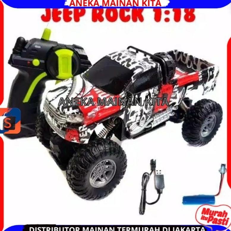 [ready] (BISA ) PROMO Mobil Remote Kontrol RC Off Road Rock Crawler Rock Climbing