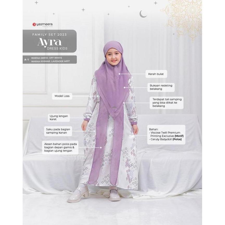 Yasmeera Offical | Ayra Dress Kids