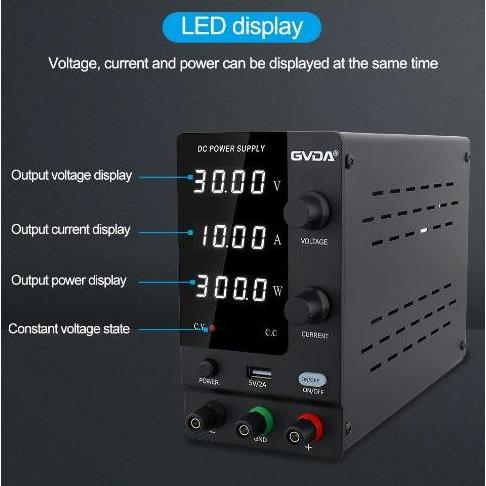 ROSOGENDEM11 - GVDA POWER SUPPLY STABILIZER DC ADJUSTABLE REGULATED SWITCH