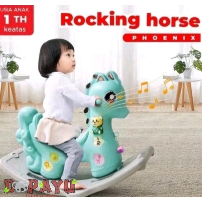 Mainan Kuda-kudaan M-1005 Rocking Horse ada Musik Molion Speeds M1005 jungkat-jungkit Ready