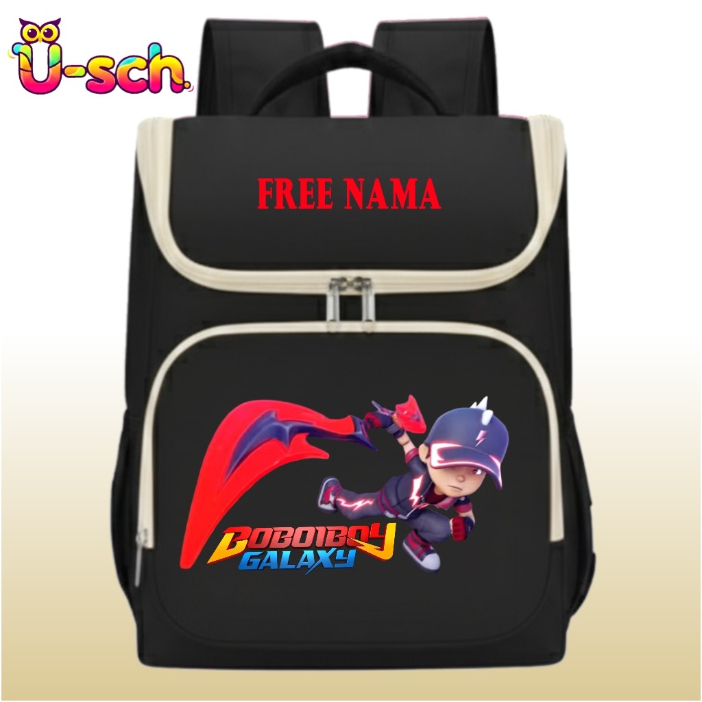 Tas Ransel Anak Boboiboy Halilintar Tahan Air Cordura D300