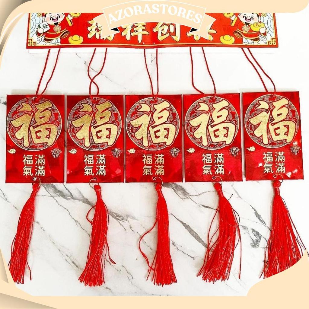Gantungan Angpao Imlek/Hiasan Imlek/Gantungan Imlek/Angpao Imlek/Hiasan Pohon/Angpao Gantung/Angpau 