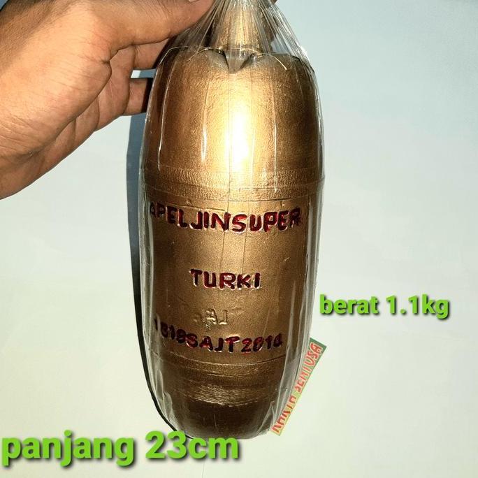 Dupa Apel Jin Super Jumbo Turki Warna Gold Buhur Madat Dodol
