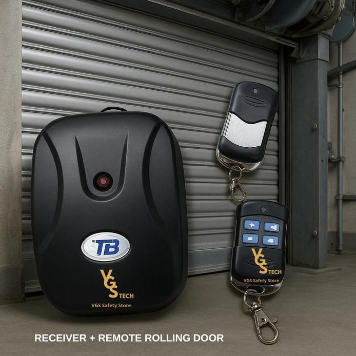 Remote Control Rolling Door With Receiver