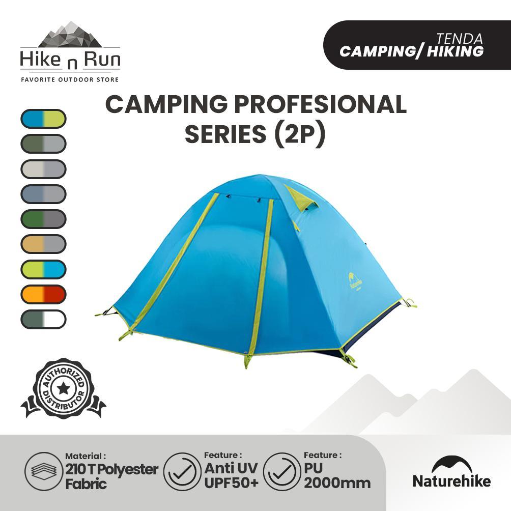 Naturehike Nh18Z022-P P-Series Tenda Camping 2 Orang