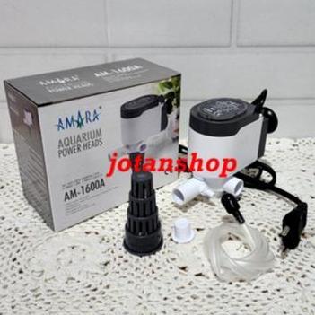 AMARA AM 1600 A AM1600A mesin Pompa celup Power Head filter Aquarium