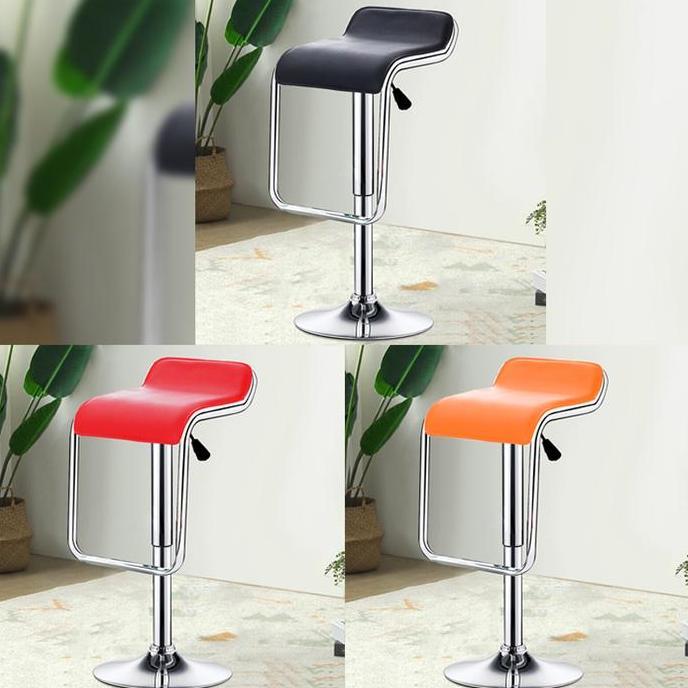 DELSMART Kursi Hidrolik Barbershop Kursi Bar Minimalis Kursi Bar Hidrolik