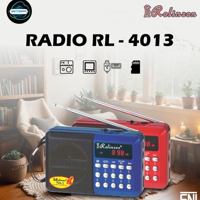 ROSOGENDEM11 - SPEAKER RADIO PORTABLE / RADIO MINI SENTER MITSUYAMA MS-4022