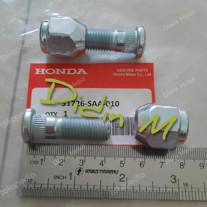ZOVALA Baut roda + mur Honda CRV Ori