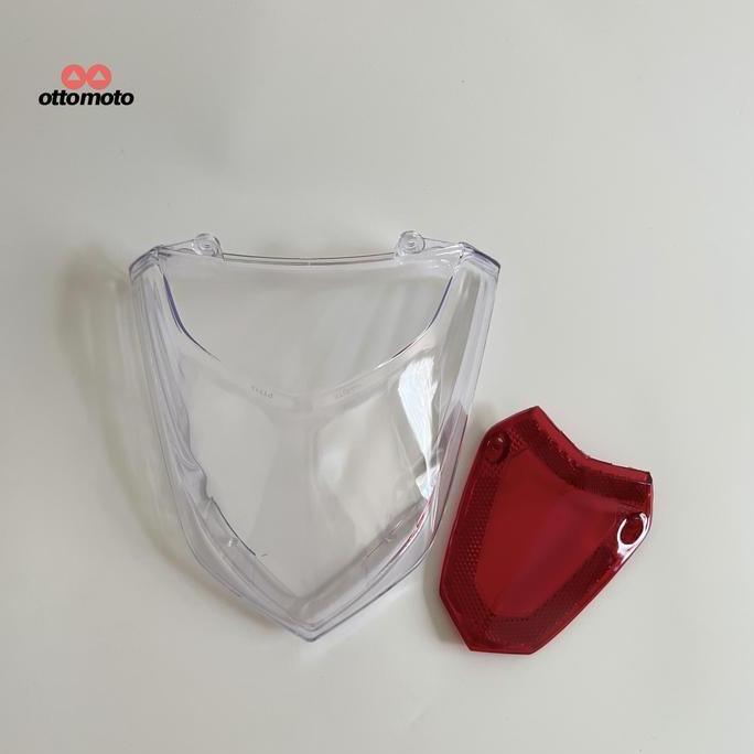 MIKA LAMPU STOP DAN SEN BELAKANG HONDA REVO 100 OLD , REVO LANCIP KVR 2007 - 2010