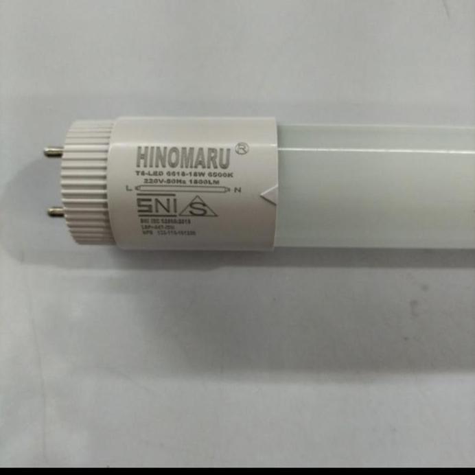 Ready stock HINOMARU lampu T8 led 18 W panjang 120cm putih