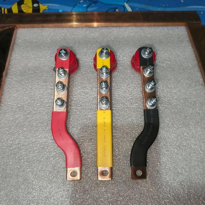 BUSBAR 315 RST PANJANG 15CM UNTUK MCCB 30A/100A