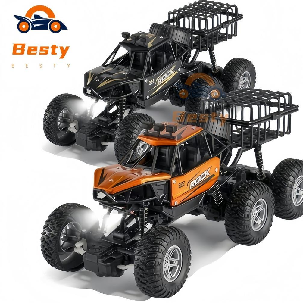 HOT PRODUCT BESTY MOBIL REMOTE CONTROL 4WD MAINAN ROCK CRAWLER ALLOY OFF-ROAD 6 RODA RC OFF ROAD DEN