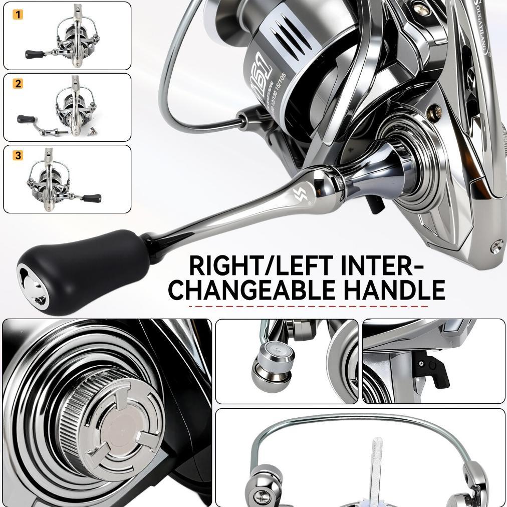 CUCI GUDANG Sougayilang Fishing Reel Max Drag 20KG Saltwater